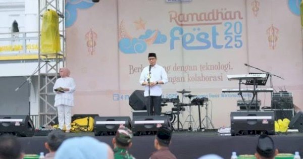 Wabup Soppeng Selle KS Dalle Buka Ramadhan Fest 2025