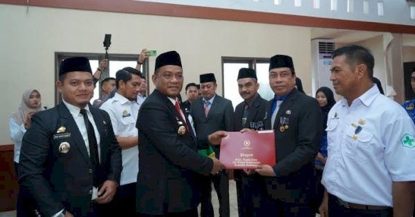 Sertijab, Bupati Luwu Patahudding Janji Wujudkan Visi Presiden Prabowo