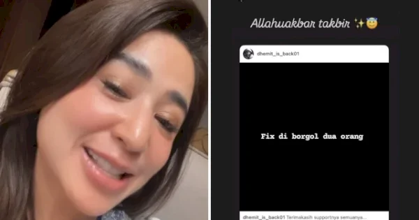 Nikita Mirzani Ditahan, Dewi Perssik: Allahuakbar, Takbir