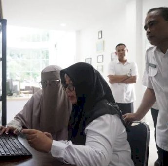 Sidak Pertama di DPK Lutim, Wabup Puspawati Husler Pantau Perbaikan Ruang Membaca