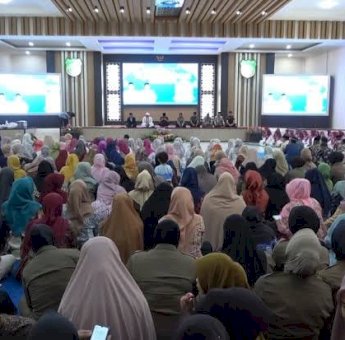 Pimpinan OPD dan ASN Pangkep Hadiri Tausyah Ramadan, Fokus pada Niat dan Keikhlasan