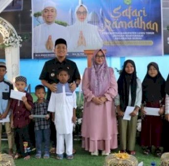 Bupati Lutim Irwan Bachri Syam Gelar Safari Ramadan Perdana di Kecamatan Burau