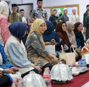 Wakil Wali Kota Makassar Aliyah Mustika Ilham Hadiri Buka Puasa Bersama di Masjid Taqwa