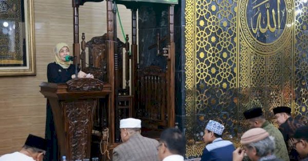 Wakil Wali Kota Makassar Safari Ramadan di Masjid Amirul Mu’minin