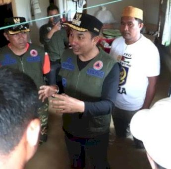 Tinjau Banjir Di Desa Lembang &ndash; Lembang, Bupati Lutra Andi Rahim: Kita Akan Terus Berkomunikasi Dengan Pihak Balai