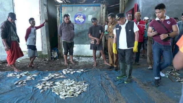 Bupati Takalar Daeng Manye akan Perbaiki Pelelangan Ikan Lamangkia.