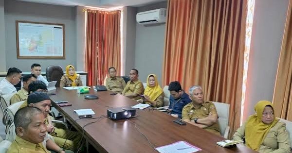 Wabup Sidrap dan TPID Rapat Virtual dengan Mendagri Jelang Idulfitri