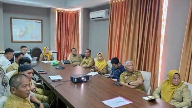 Wakil Bupati Sidrap, Nurkanaah, hadiri zoom meeting dengan Menteri Dalam Negeri (Mendagri) Tito Karnavian