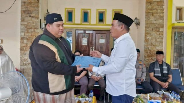Wakil Ketua DPRD Lutra Karemuddin Sampaikan Takziah di 7 Hari Wafatnya Amir Makhmud.