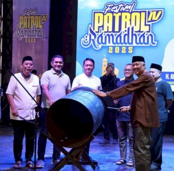 Bupati Pinrang Buka Festival Patrol, Dorong Kreativitas Pemuda dalam Tradisi Ramadan