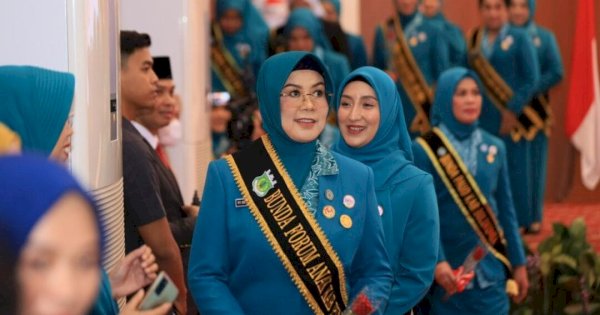 Sri Widiyati Irwan Resmi Dilantik sebagai Ketua TP PKK Pinrang Masa Bakti 2025–2030