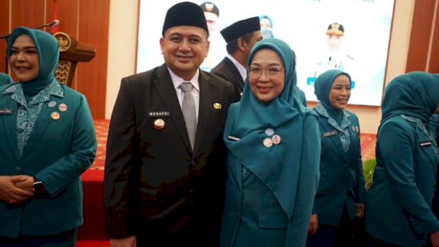 Ketua TP PKK Makassar, Melinda Aksa.