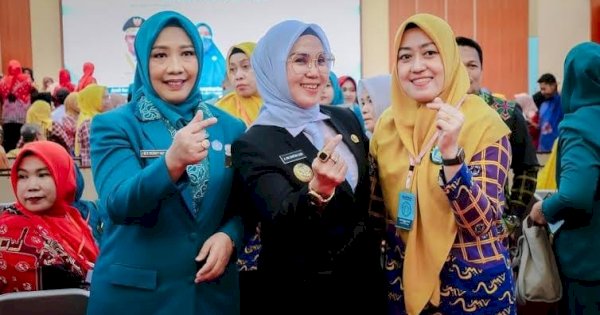 Bupati Andi Ina Dilantik Jadi Bunda PAUD, Milawati Abustan Sebagai Ketua TP PKK Barru