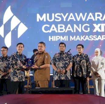 Wali Kota Makassar Dorong HIPMI Jadi Mitra Strategis Pemerintah dalam Investasi
