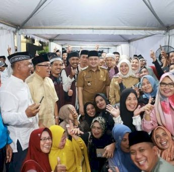 Wali Kota dan Wakil Wali Kota Makassar Ajak Masyarakat Bangun Makassar Bersama