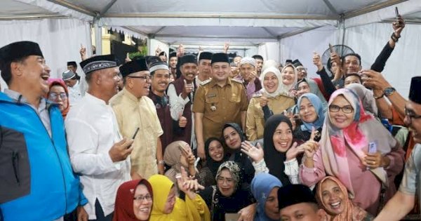 Wali Kota dan Wakil Wali Kota Makassar Ajak Masyarakat Bangun Makassar Bersama