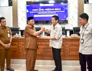 Pemkab Kepulauan Selayar Gelar High Level Meeting untuk Percepatan Digitalisasi Daerah