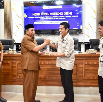 Pemkab Kepulauan Selayar Gelar High Level Meeting untuk Percepatan Digitalisasi Daerah
