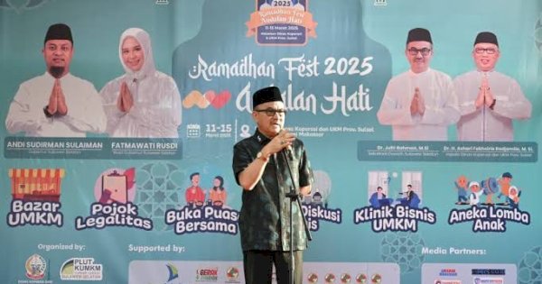 Peduli UMKM, Sekda Jufri Rahman Apresiasi Penggiat Usaha di Ramadhan Fest Andalan Hati