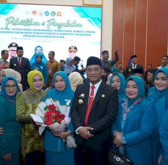 Hj. Kurniah Patahudding Resmi Jabat Ketua TP-PKK Kabupaten Luwu