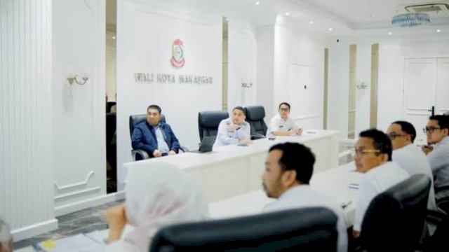 Wali Kota Munafri Rakor Bersama Jajaran Setda Makassar.