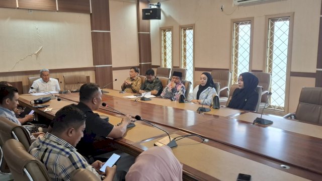 DPRD Wajo Berbagi Strategi dengan DPRD Takalar Terkait Implementasi Inpres Tentang Efisiensi Anggaran.