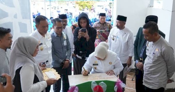 Bupati Sinjai Resmikan Masjid Besar Ikhwanusshafaa Manipi, Simbol Persatuan dan Kebersamaan