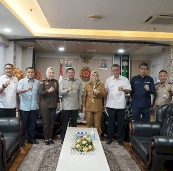 Kajati Bersama Bupati Gowa Bahas Penyelesaian Pembangunan Bendungan Jenelata