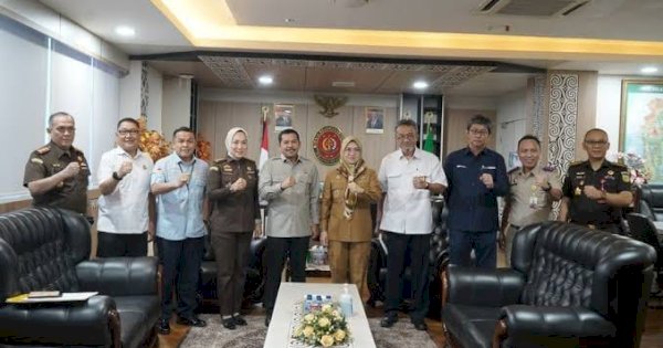 Kajati Bersama Bupati Gowa Bahas Penyelesaian Pembangunan Bendungan Jenelata