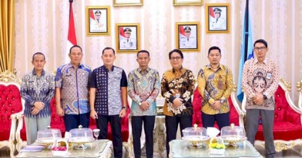 Bupati Bone Andi Asman Terima Kunjungan Kerja Kantor Pelayanan Perbendaharan Negara
