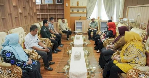 Bupati Lutra Andi Rahim Terima Kunjungan Inspektorat Provinsi