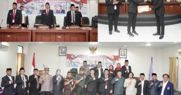 Bupati Yusuf Ritangnga Sampaikan Pidato Perdananya di Rapat Paripurna DPRD Enrekang