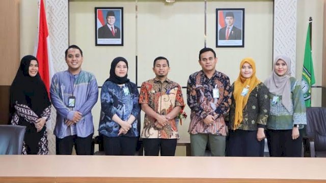 Wali Kota Tasming Hamid Terima Audiensi BPJS.