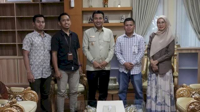 Bupati Lutra Andi Rahim Terima Kunjungan BSI.