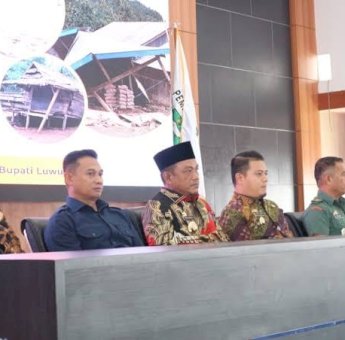 Bantuan Stimulan Bencana, Bupati Luwu Patahudding: Harus Dirasakan Masyarakat Terdampak