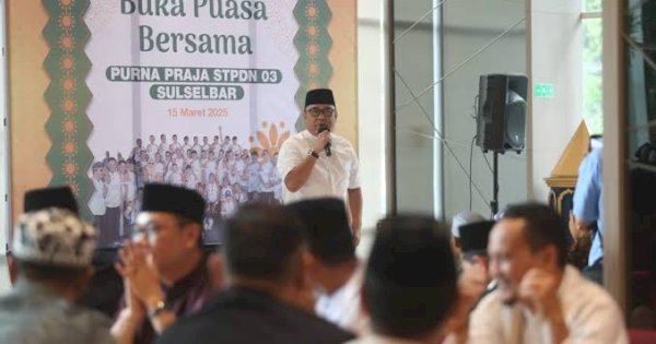 Purna Praja STPDN 03 Sulselbar Gelar Buka Puasa Bersama dengan Kaum Dhuafa