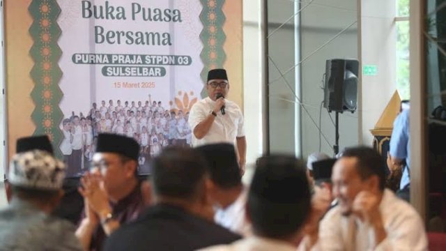 Purna Praja STPDN 03 Sulselbar Gelar Buka Puasa Bersama dengan Kaum Dhuafa