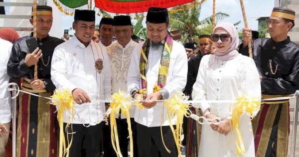 Baru Diresmikan, Gubernur Andi Sudirman Ajak Masyarakat Memakmurkan Masjid An‑Nur Sulaiman Wajo