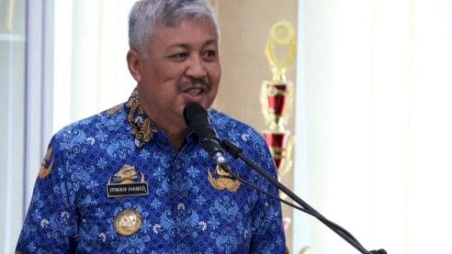 Bupati Pinrang, Andi Irwan Hamid.