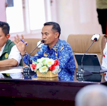 Bupati Andi Asman Pimpin Rakor Bersama BSIP Kementan, Bahas Luas Tambah Tanam-Panen