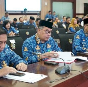 Bupati Takalar Daeng Manye Hadiri Rapat Wilayah TPAKD Sulsel Tahun 2025