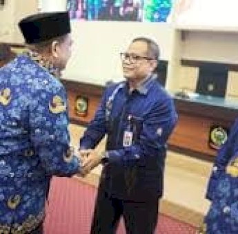 Perkuat Sinergi, Munafri Arifuddin Hadiri Pengukuhan Kepala OJK Sulselbar