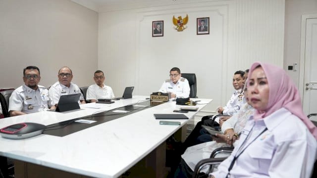 Pemkot Makassar Perkuat Koordinasi Jelang Puncak Arus Mudik Idulfitri.