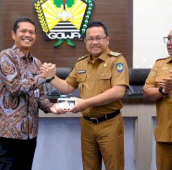 BI &ndash; Pemkab Gowa Teken MoU Digitalisasi Transaksi, Wabup Minta Bank Sulselbar Segera Terbitkan Kartu Kredit