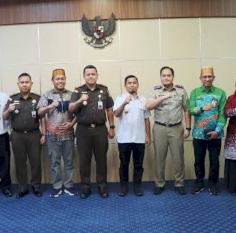 Perkuat Sinergi, Wali Kota Parepare Tasming Hamid Terima Kunjungan Kajari, Kemenag, dan BPN