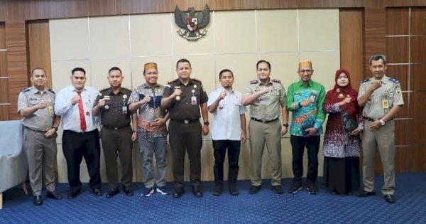 Perkuat Sinergi, Wali Kota Parepare Tasming Hamid Terima Kunjungan Kajari, Kemenag, dan BPN