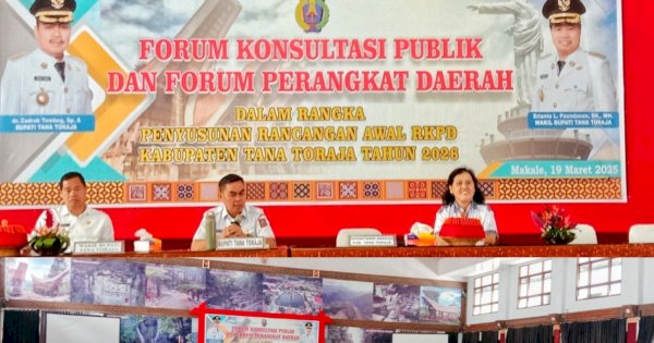 Bupati Tana Toraha Zadrak Tombeg Buka FKFPD
