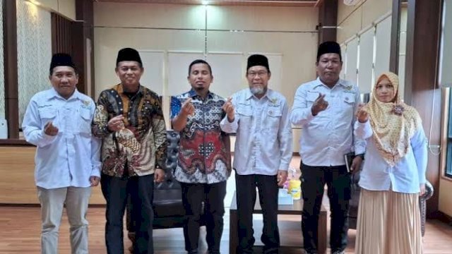 Baznas Temui Wali Kota Parepare Tasming Hamid.