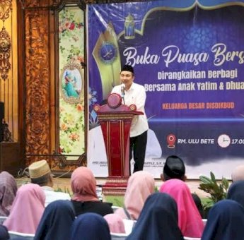 Buka Puasa Bersama Disdikbud Lutra, Andi Rahim Tekankan Penguatan Pendidikan