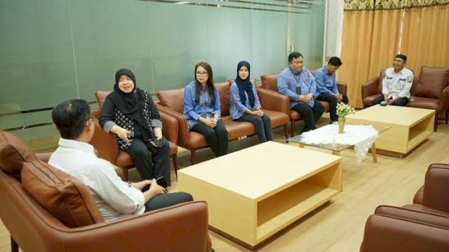 Wabup Soppeng Selle Terima tim dari BPK.
